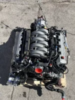 2016 FORD MUSTANG GEN 2 COYOTE ENGINE 6R80 AUTO TRANSMISSION PULL OUT 91k - Image 5
