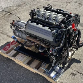 2016 FORD MUSTANG GEN 2 COYOTE ENGINE 6R80 AUTO TRANSMISSION PULL OUT 91k