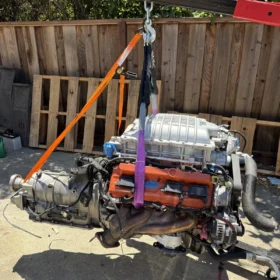 6.2 HELLCAT ENGINE WITH 8 SPEED AUTO TRANSMISSION 2018 HELLCAT CHARGER SWAP
