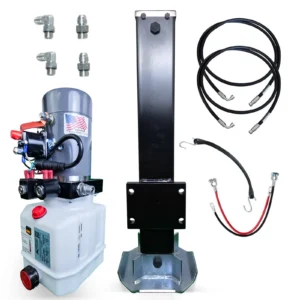 12K Single Hydraulic Trailer Jack Leg Kit "Weld On" or "Bolt On"