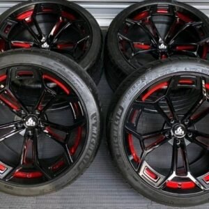 6GR TEN-D fully forged wheels with tires