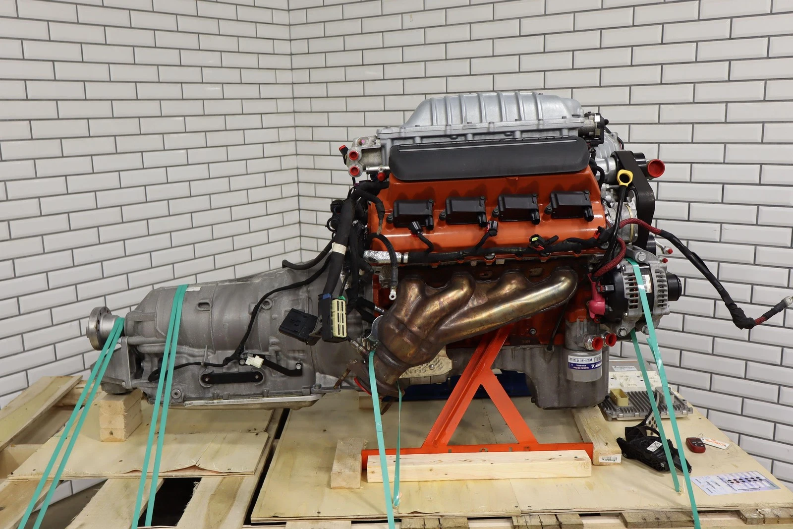 Hellcat 6.2L Supercharged Engine/Trans/Harness/ECU/Red Key Complete Swap - Image 4